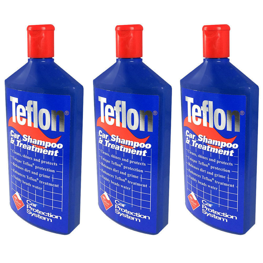 Teflon Car Shampoo Treatment 3 Pack