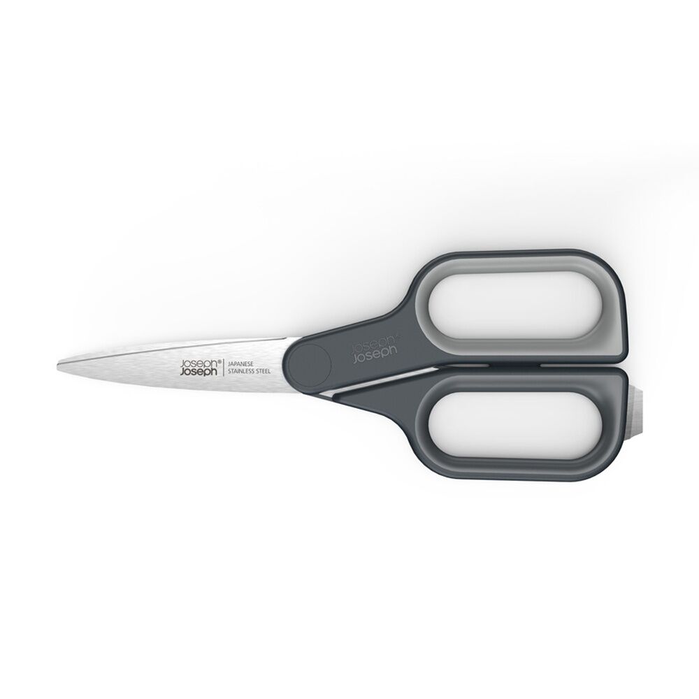 Joseph Joseph PlusCut General Purpose Scissors W/ Box Cutter On Handle Black
