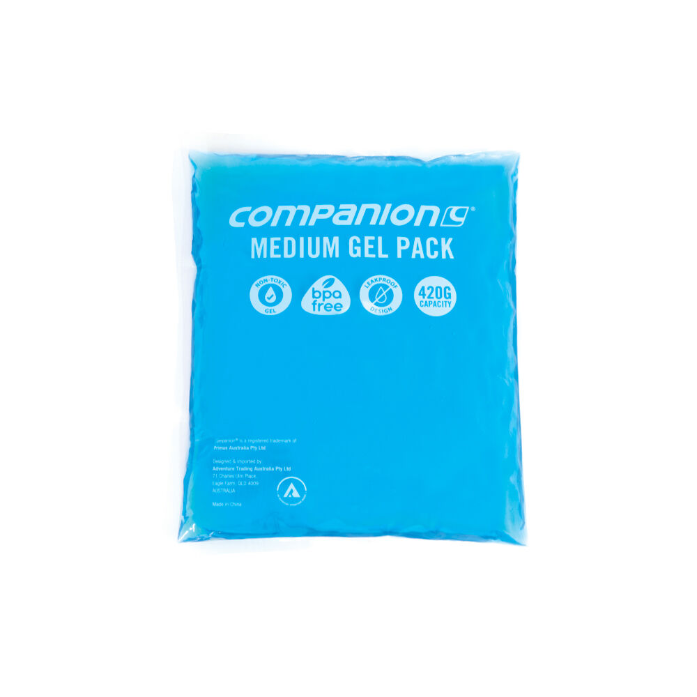 5PK Companion 420g Gel Ice Pack Flexible/Reusable Medium 41x24cm - Blue