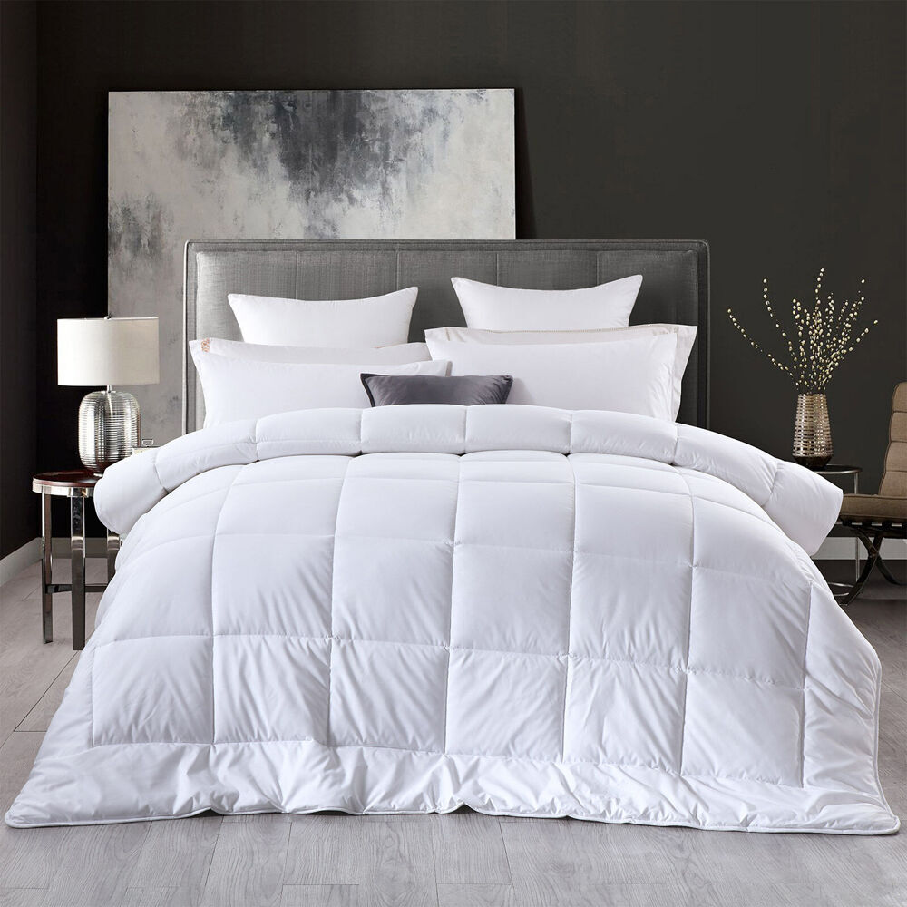 Royal Comfort Deluxe Eco-Silk Touch Quilt 260GSM White