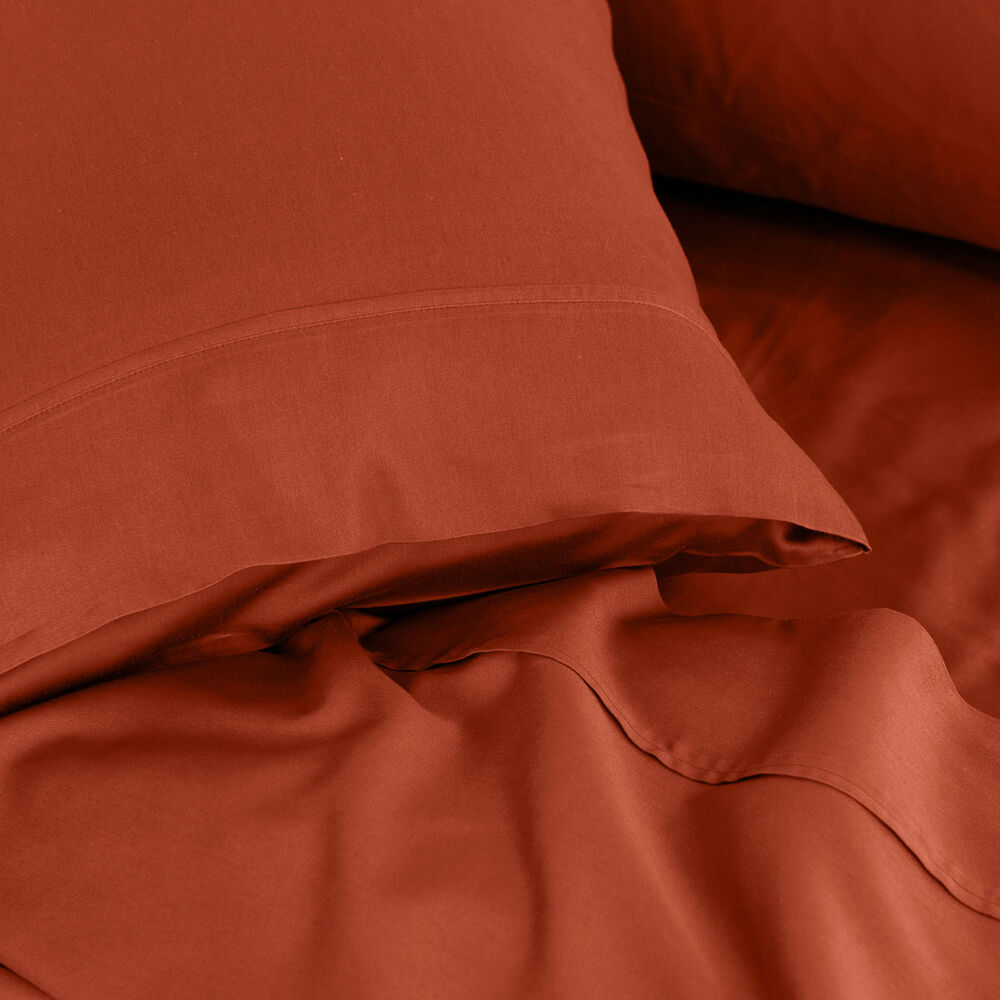 Royal Comfort Balmain Sheet Set 1000TC Bamboo Cotton Cinnamon