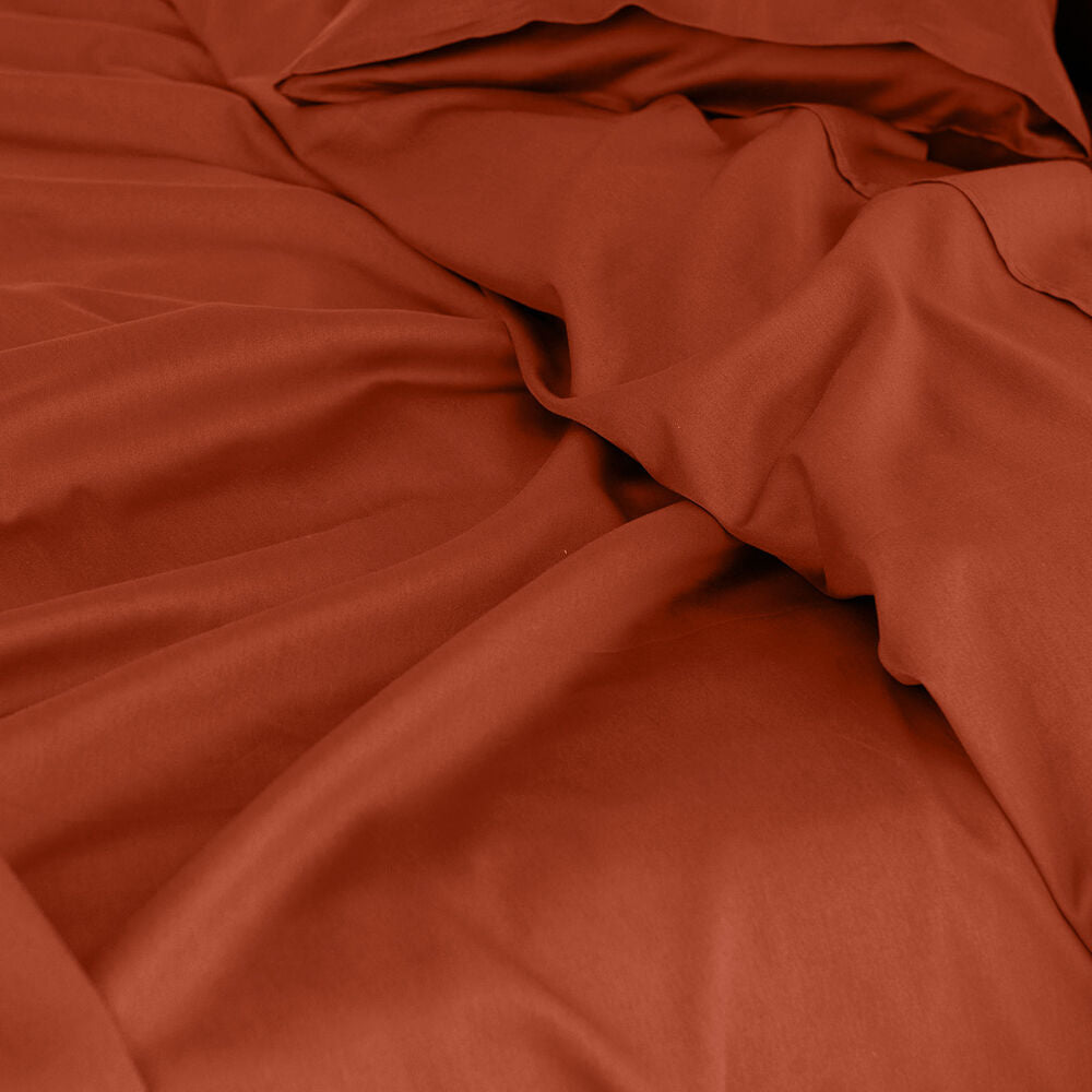 Royal Comfort Balmain Sheet Set 1000TC Bamboo Cotton Cinnamon