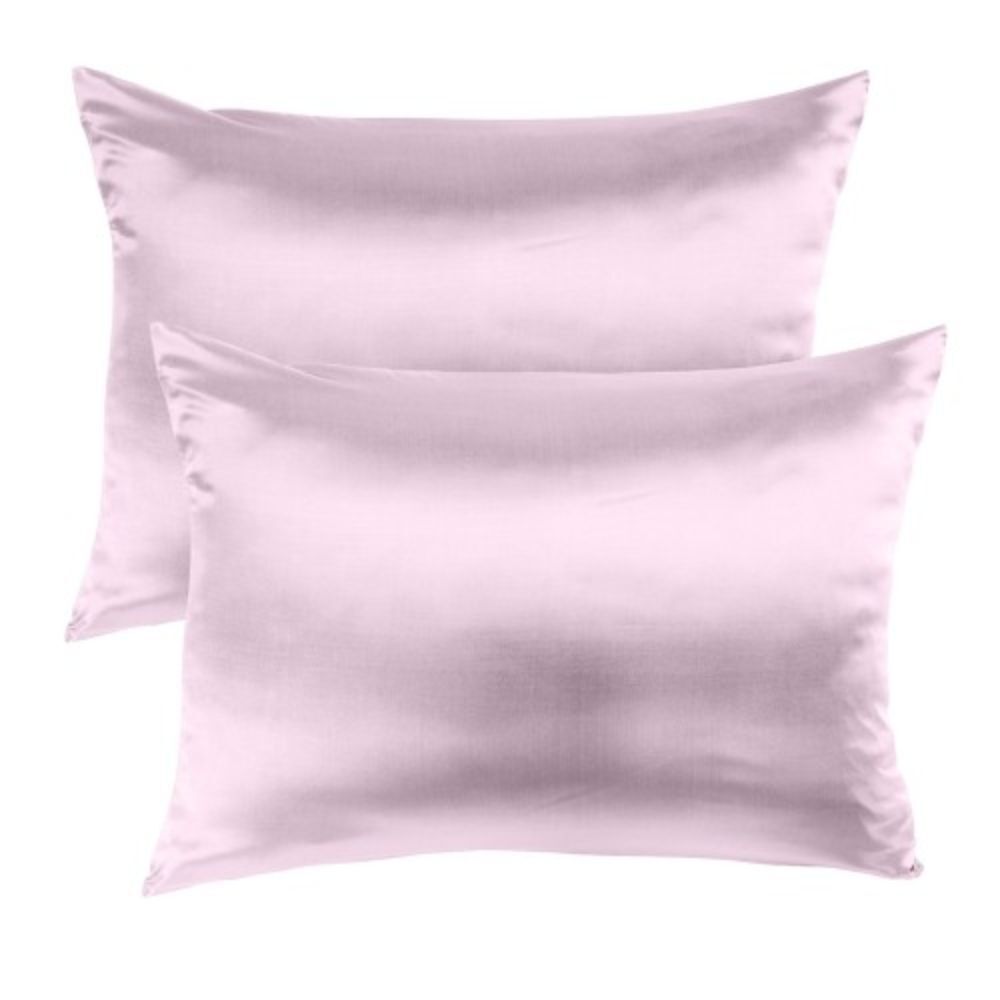 2PK Royal Comfort Pure Silk Pillowcase Single Pack 51x76cm - Malaga Wine