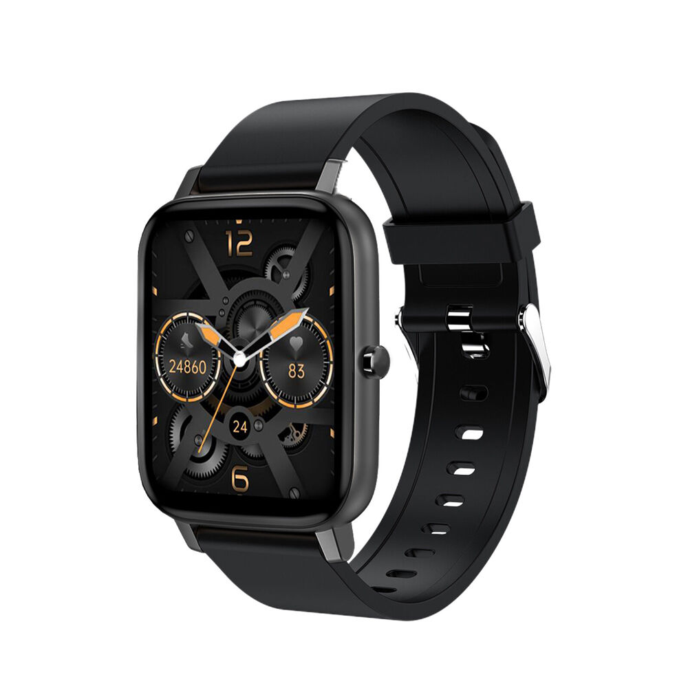 FitSmart Multi Function Bluetooth Android/IOS Smartwatch 43mm - Black