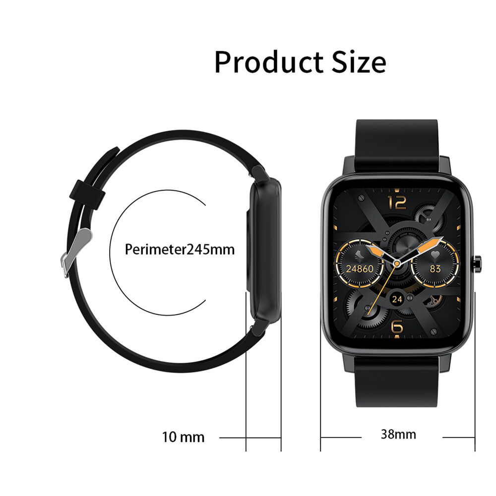 Fitsmart Multi-Function Bluetooth Android/IOS Smartwatch 43mm - Pink/Gold