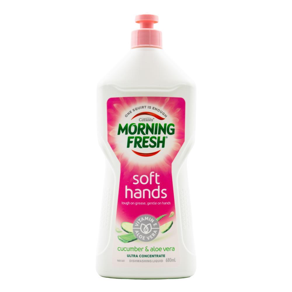 8PK Morning Fresh Concentrated Dishwashing Liquid 680ml Cucumber & Aloe Vera