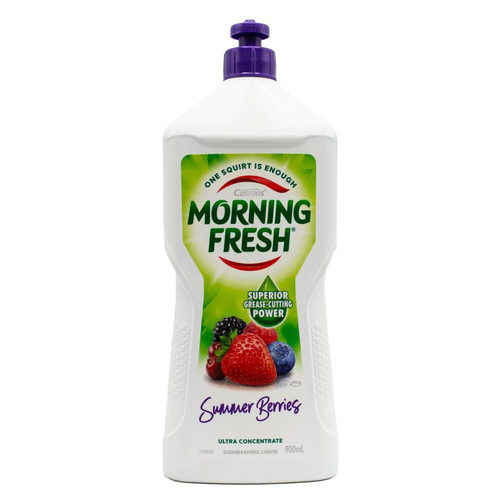 8PK Morning Fresh Dishwashing Liquid Ultra Concentrate Summer Berries 900ml