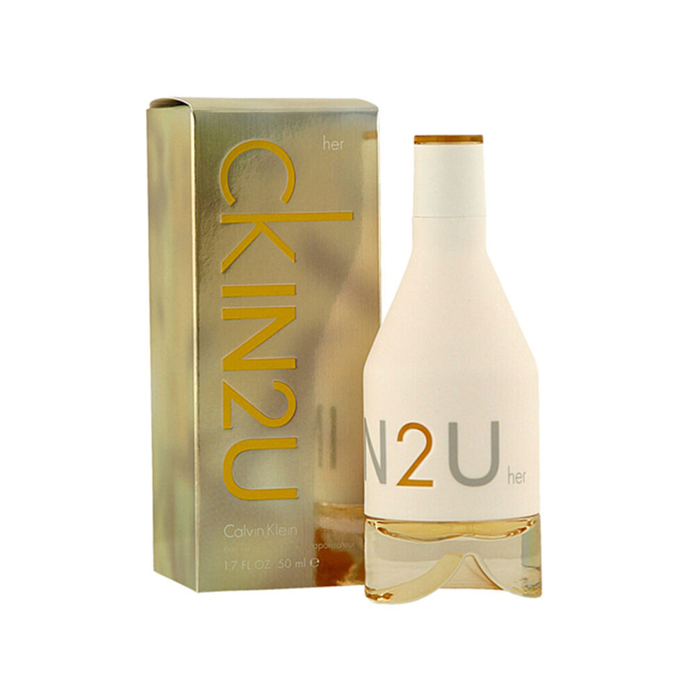 Calvin Klein In2U Her Spray Scent Fragrance Eau de Toilette For Women 50ml