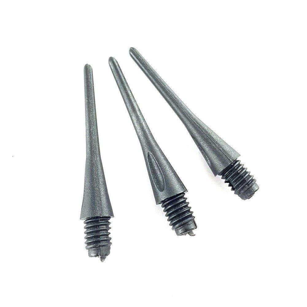 36pc Formula Sports Soft Tip Darts Screw in Point - Black