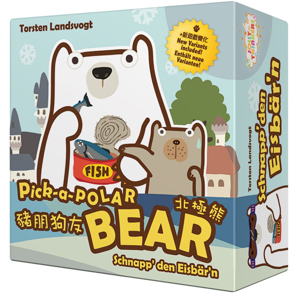 Jolly Thinkers Pick-a-Polar Bear and Pick-a-Seal Jolly Pets Card Game Kids 8y+