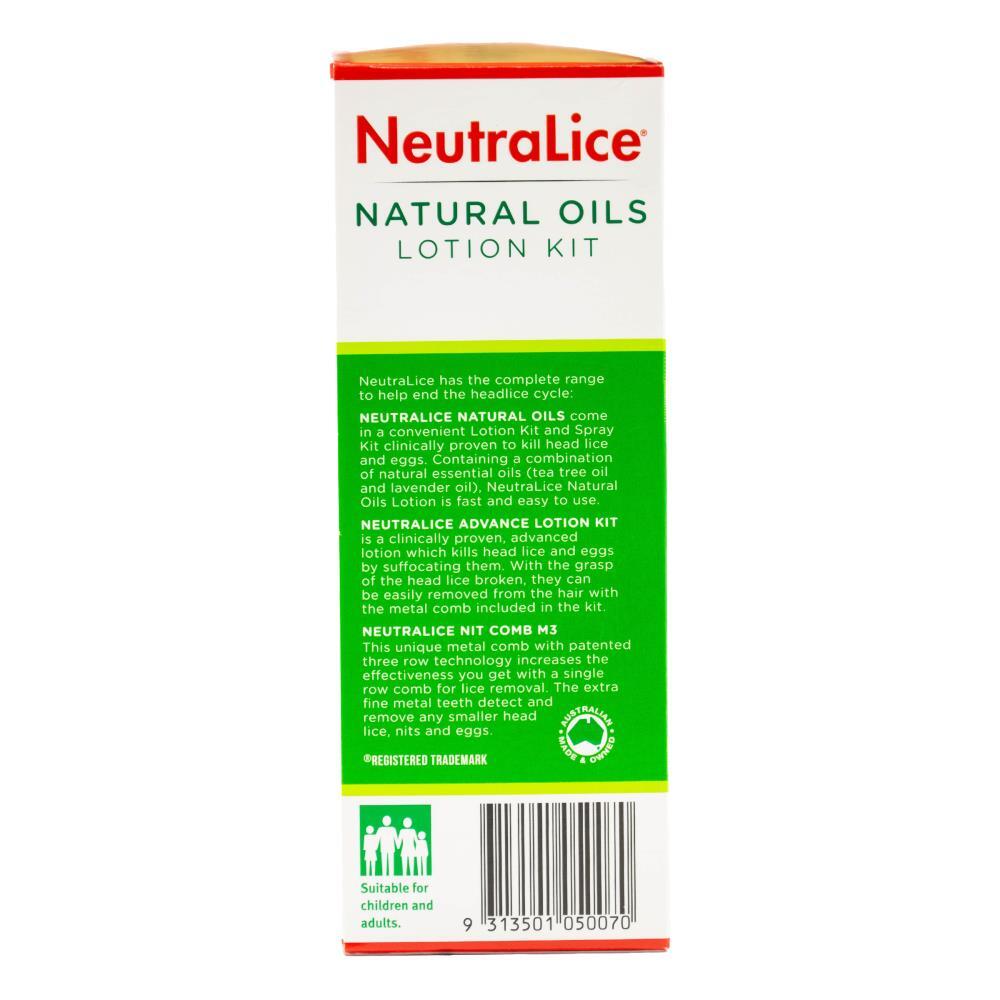6PK Neutralice Natural Oils Lotion Kit Kills Head Lice/Eggs 200ml