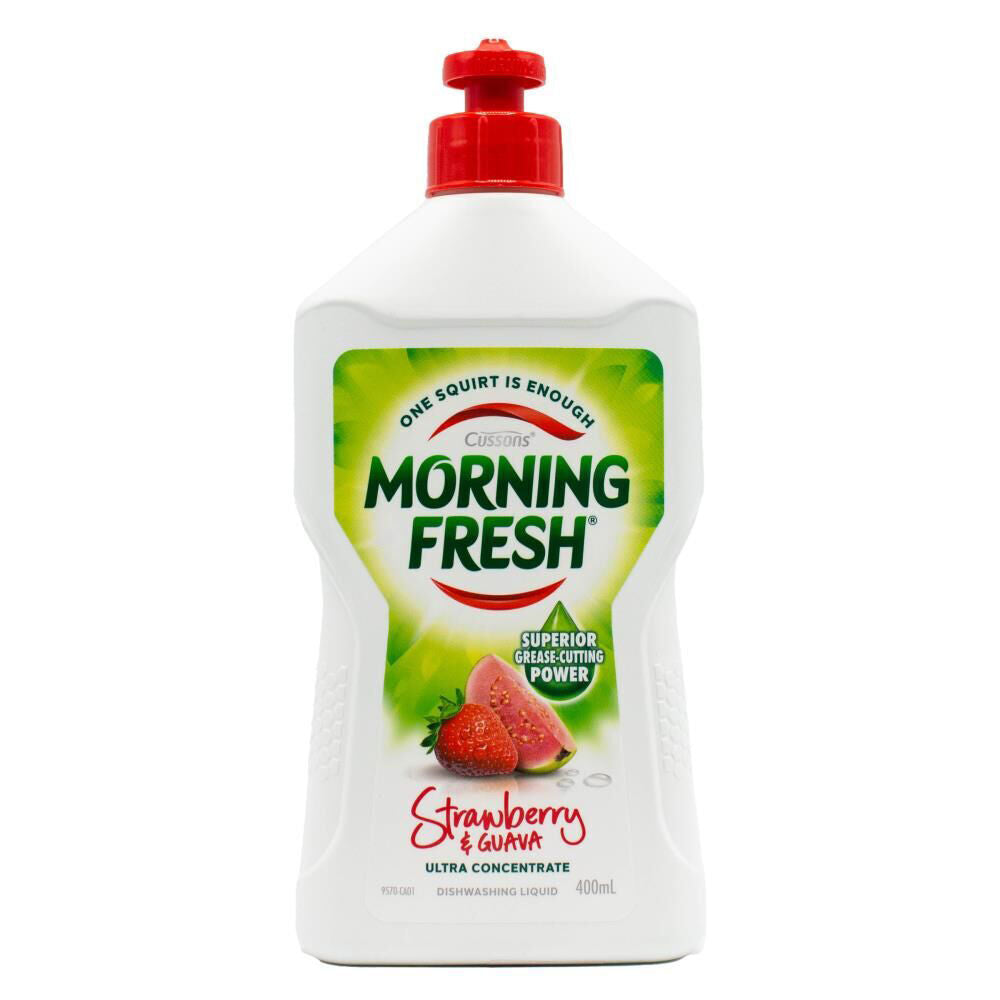 12PK Morning Fresh Dishwashing Liquid Ultra Concentrate Strawberry & Guava 400ml