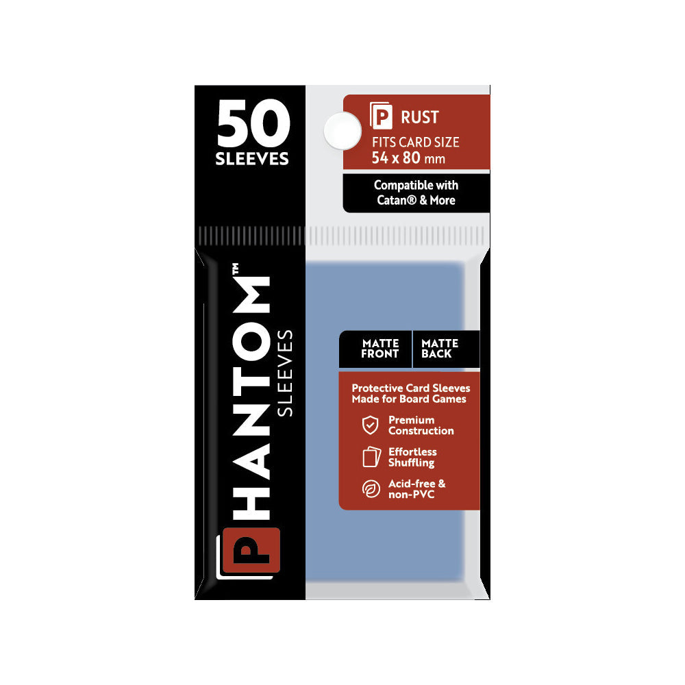 106807-50pc-phantom-sleeves-54x80mm-game-card-case-rust-matte-matte