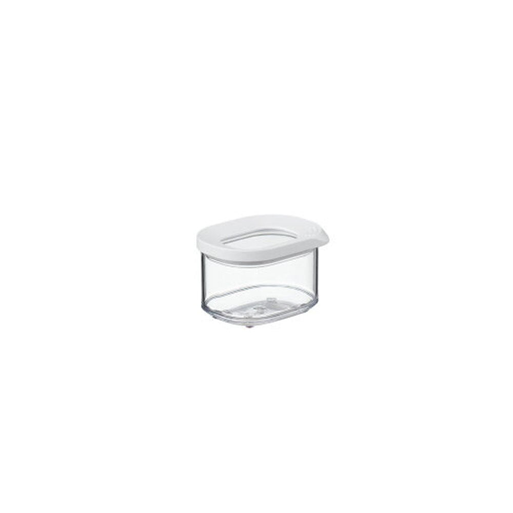 2x Mepal Modula Mini Food Storage Box w/ Lid 175ml/6oz - White