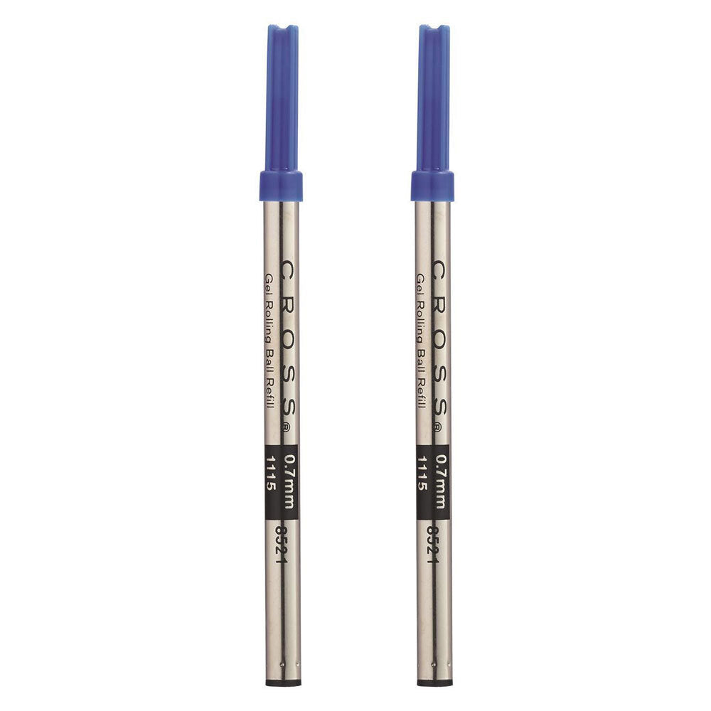 2PK Cross Selectip Gel Roller Ball Ink Refill Single - Blue