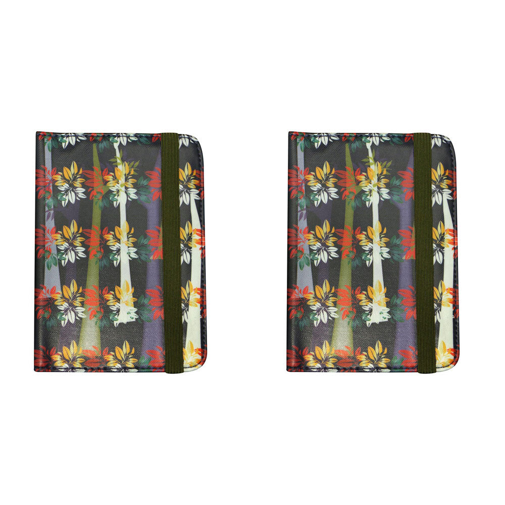 2PK Lantern Studios Botanica Travel Passport Holder Cover