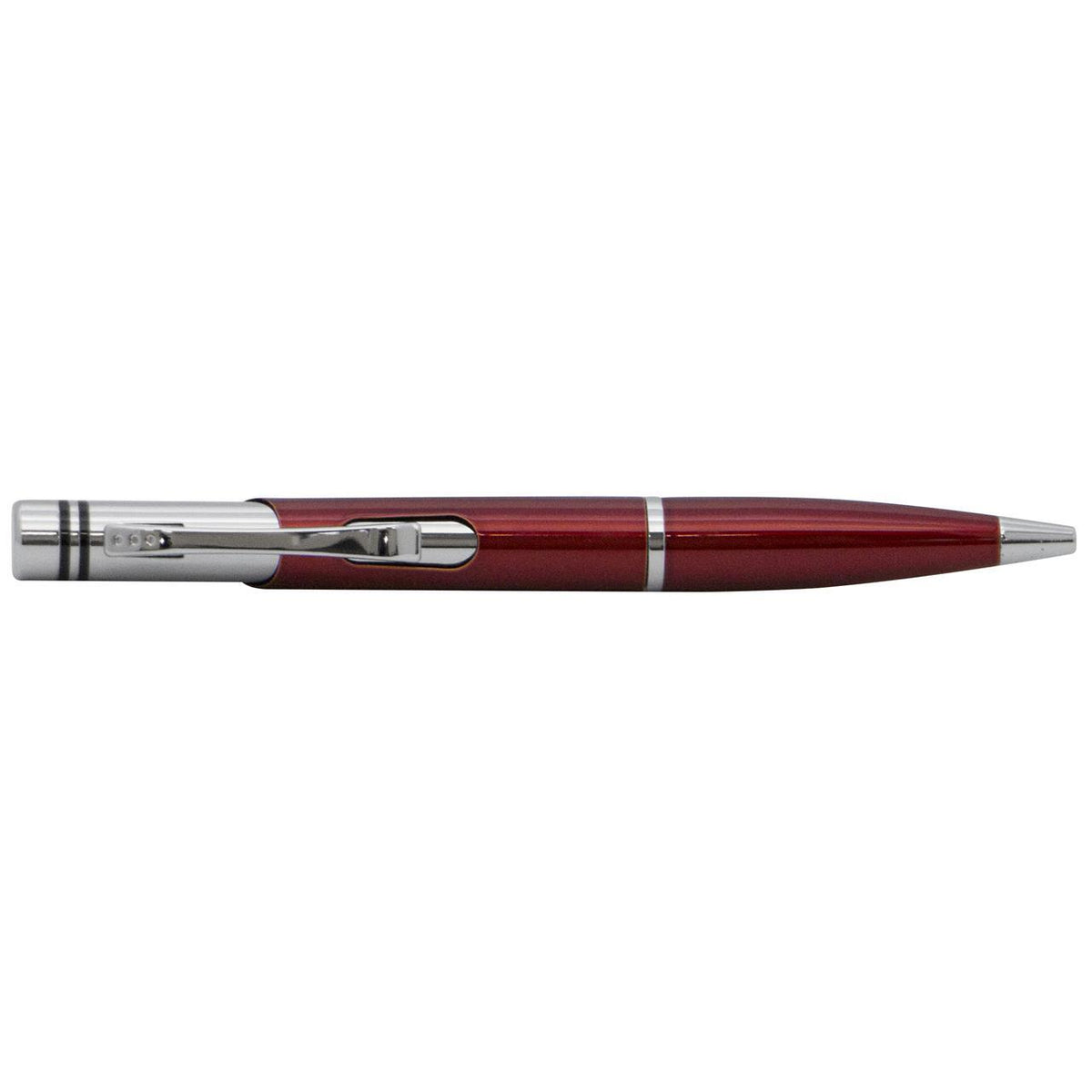 2PK Scripto Clooney Durable Home / Office Strationary Ball Point Pen Red