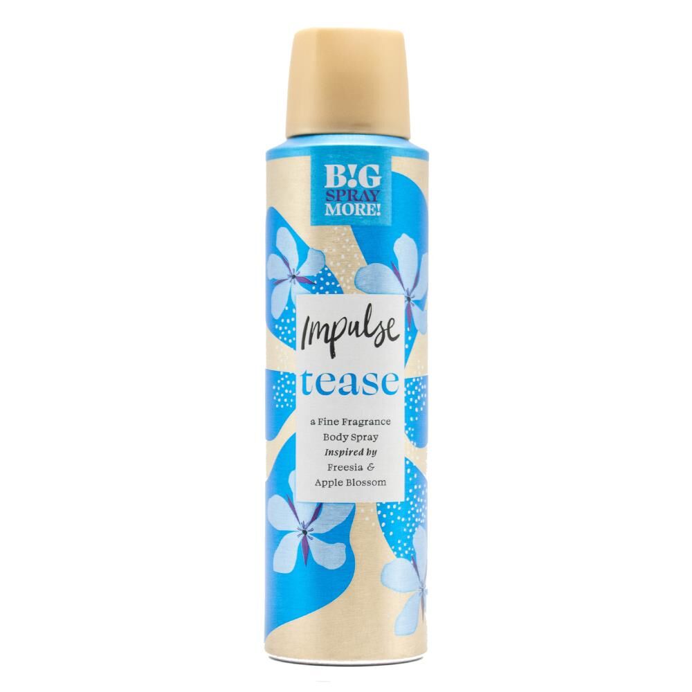 12PK Impulse Tease Inspired By Freesia And Apple Blossom Body Spray 150ml