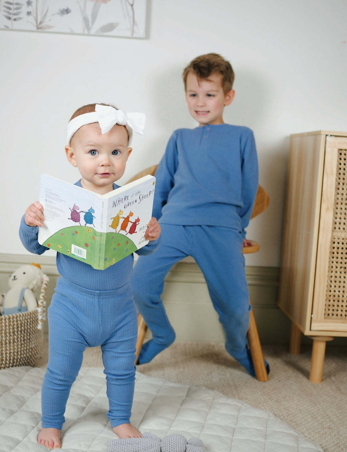 Ponchik Baby/Toddler Cotton Henley T-Shirt Ribbon Rib - Size 6-12m