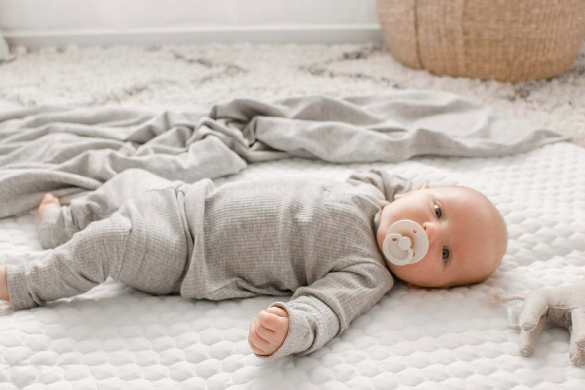 Ponchik Baby/Toddler Cotton Bodysuit Koala Rib - Size 3-6m