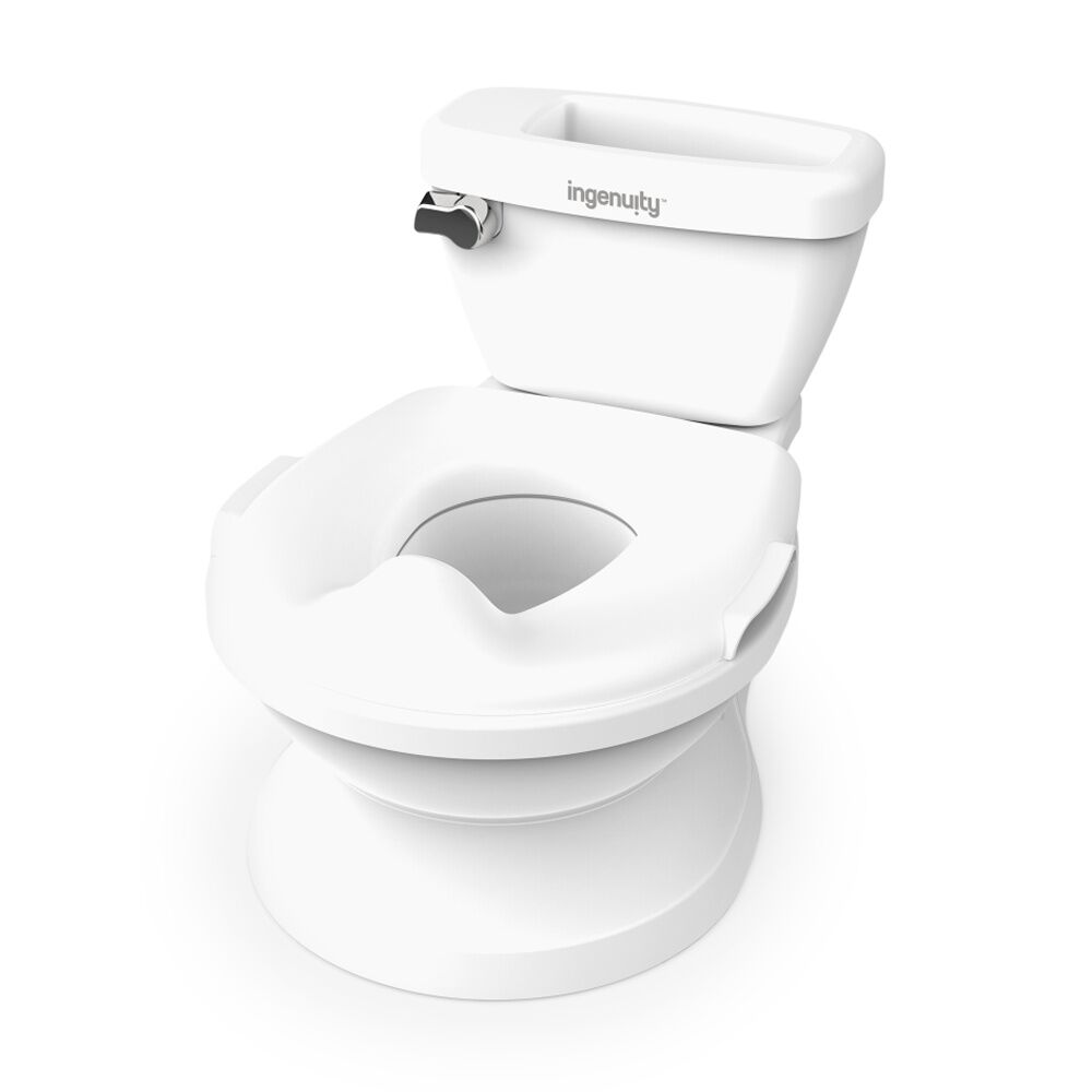 Ingenuity My Size Potty Pro Toddler Toilet Training 18m+ White