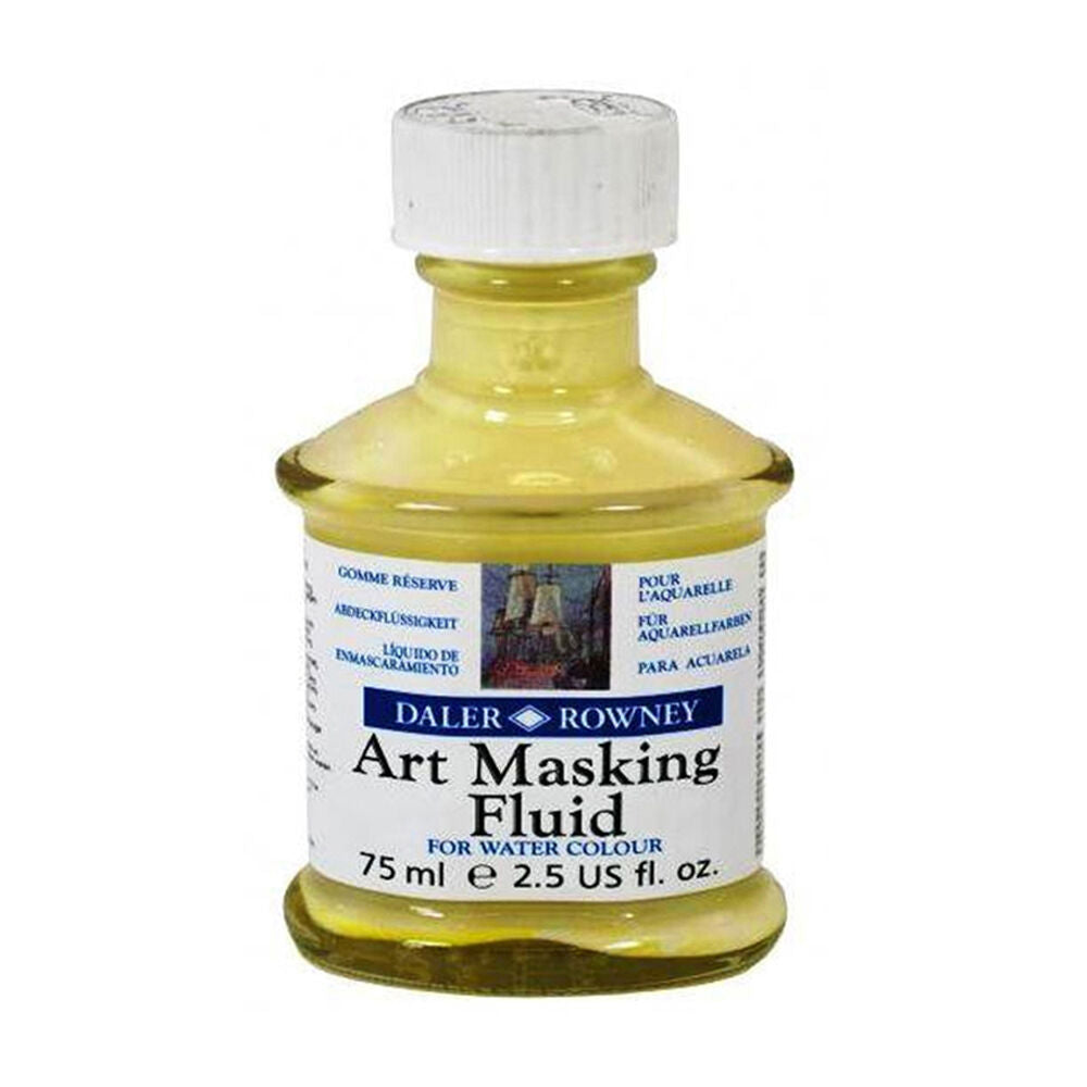 2PK Daler Rowney Liquid Fast-Drying Water Resistant Art Masking Fluid 75ml