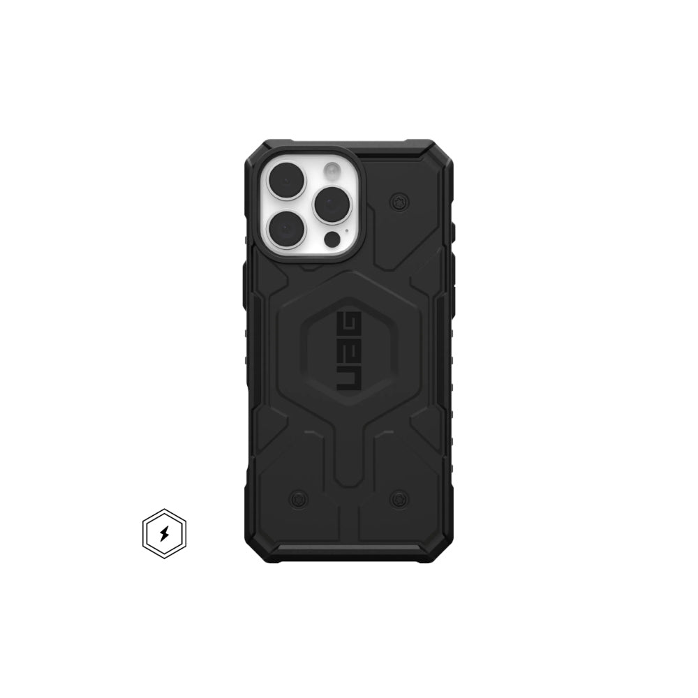 Urban Armour Gear Pathfinder MagSafe Case For iPhone 16 Pro Black