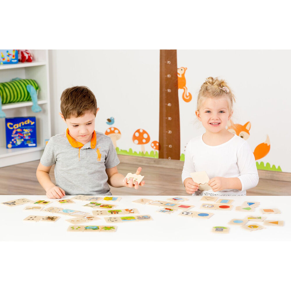 Beleduc Shapes Wooden Shape Recognition Puzzle Kids/Children - 3y+