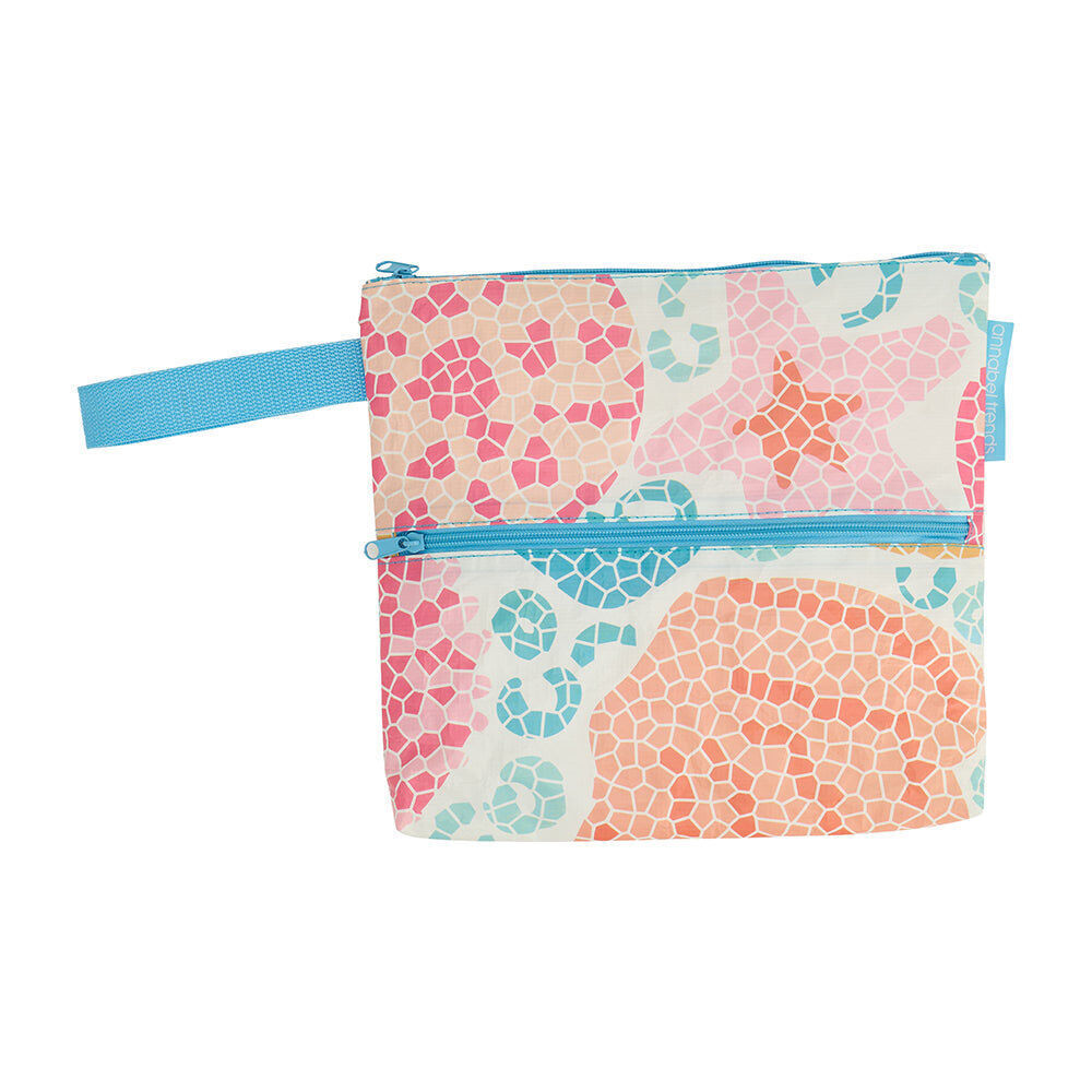 2PK Annabel Trends Womens Beach Pouch 29x27cm - Shelly Beach
