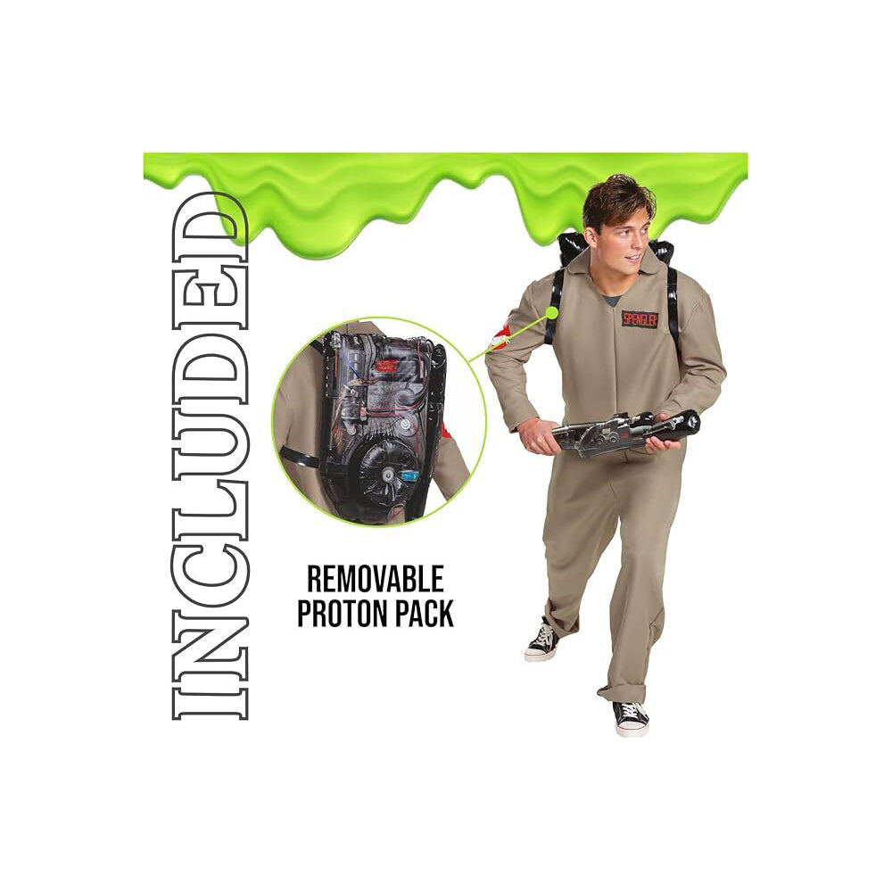 Disguise Ghostbusters Alm Classic Fancy Dress Costume Adult Size Medium