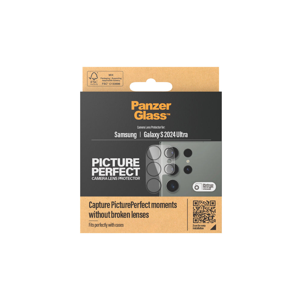 2PK PanzerGlass PicturePerfect Camera Lens Protector For Samsung S24 Ultra