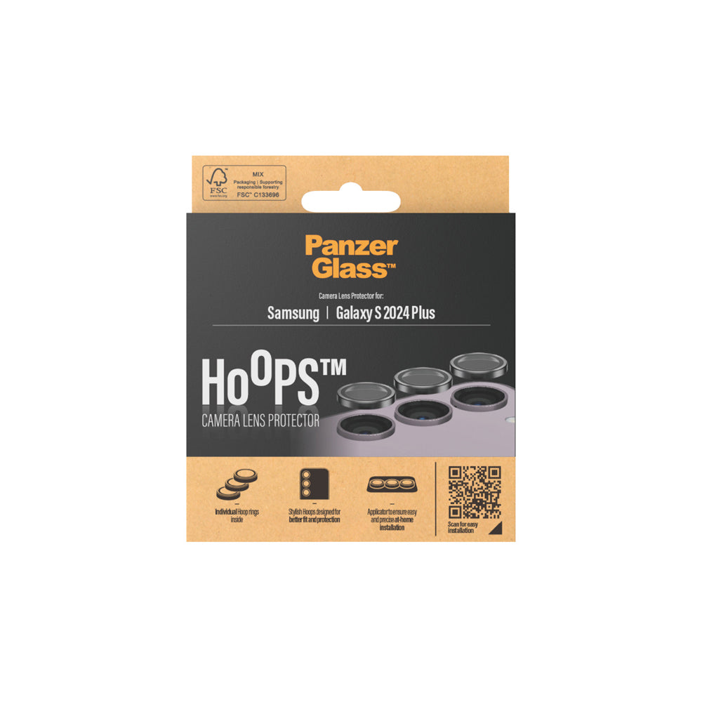 2PK PanzerGlass Hoops Camera Lens Protector For Samsung Galaxy S24+