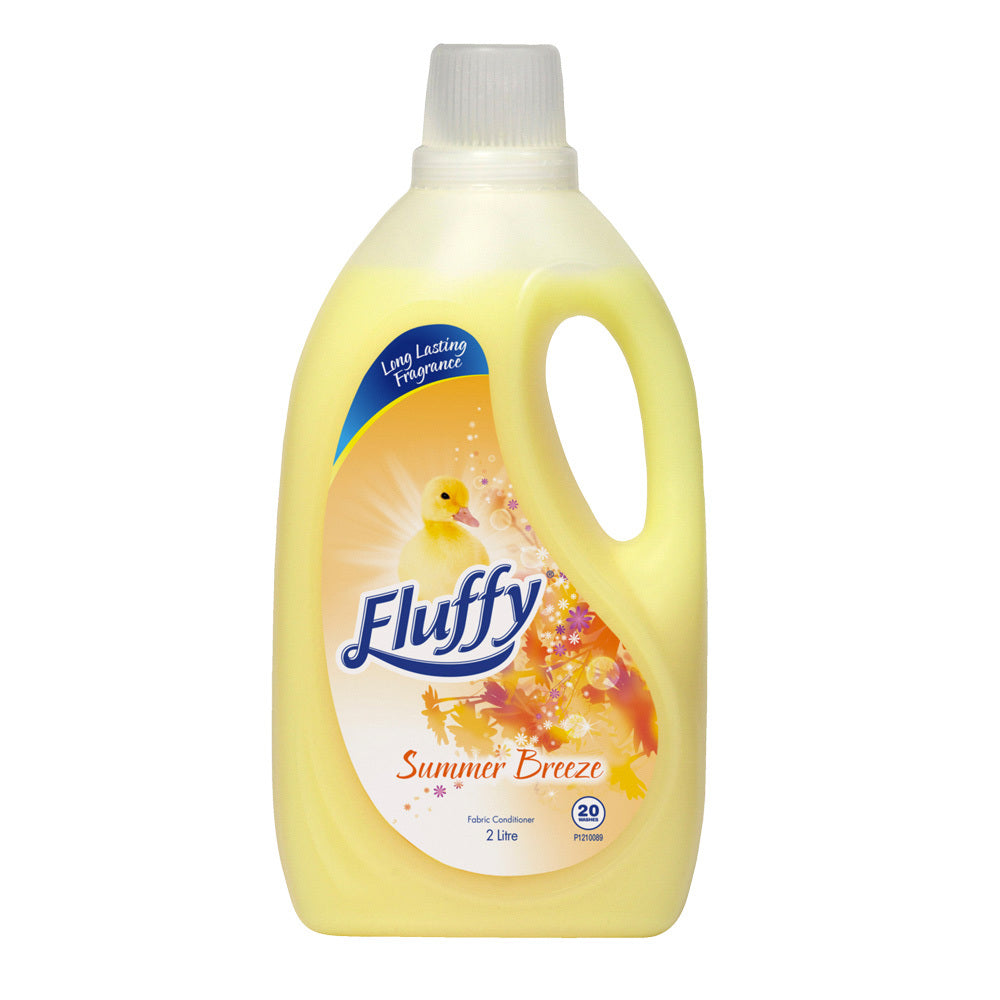 2PK Fluffy 2L Fabric Conditioner Summer Breeze