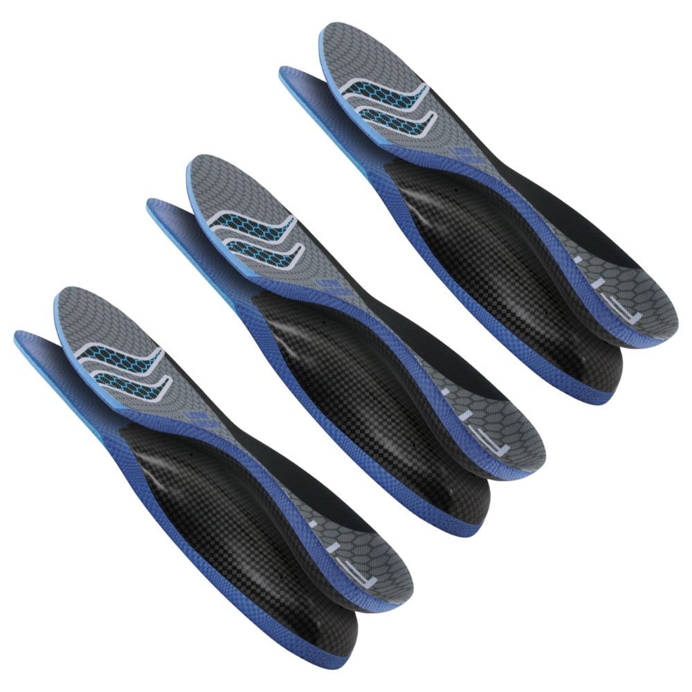 3PK Sof Sole Fit Unisex Foam Shoe Insert Full-Length Low Arch US
