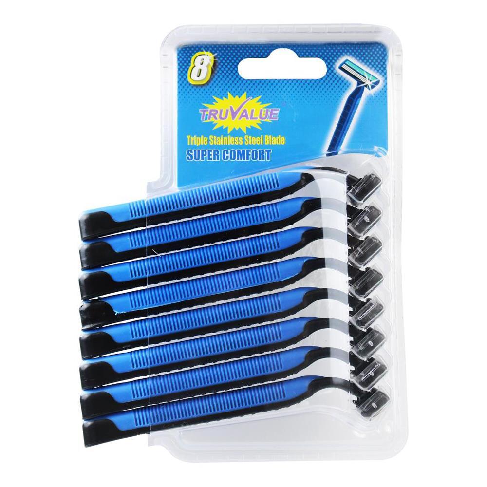 48pc Truvalue Disposable Razors Triple Blade Shaving For Men