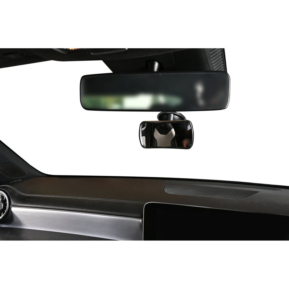 Childcare Baby Rear View Car Mirror With 360 Degree Rotation Black