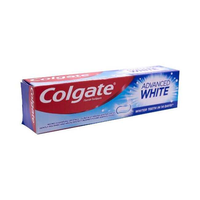 6PK Colgate Advance White Flouride Toothpaste Tube 147g Teeth Cleaner