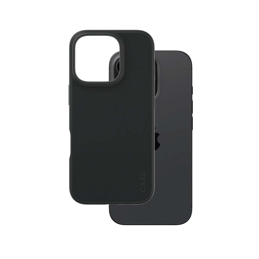 2PK PanzerGlass CARE Fashion Case For iPhone 16 Pro Black