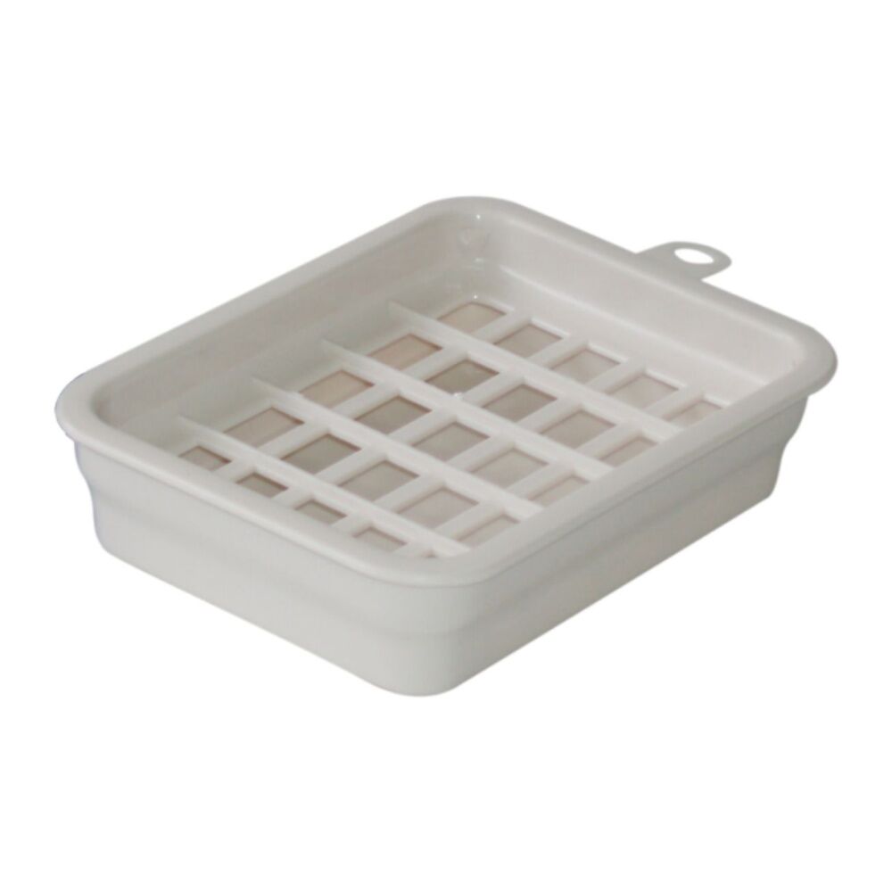 Homeleisure Plastic Bathroom/Shower Caddy White