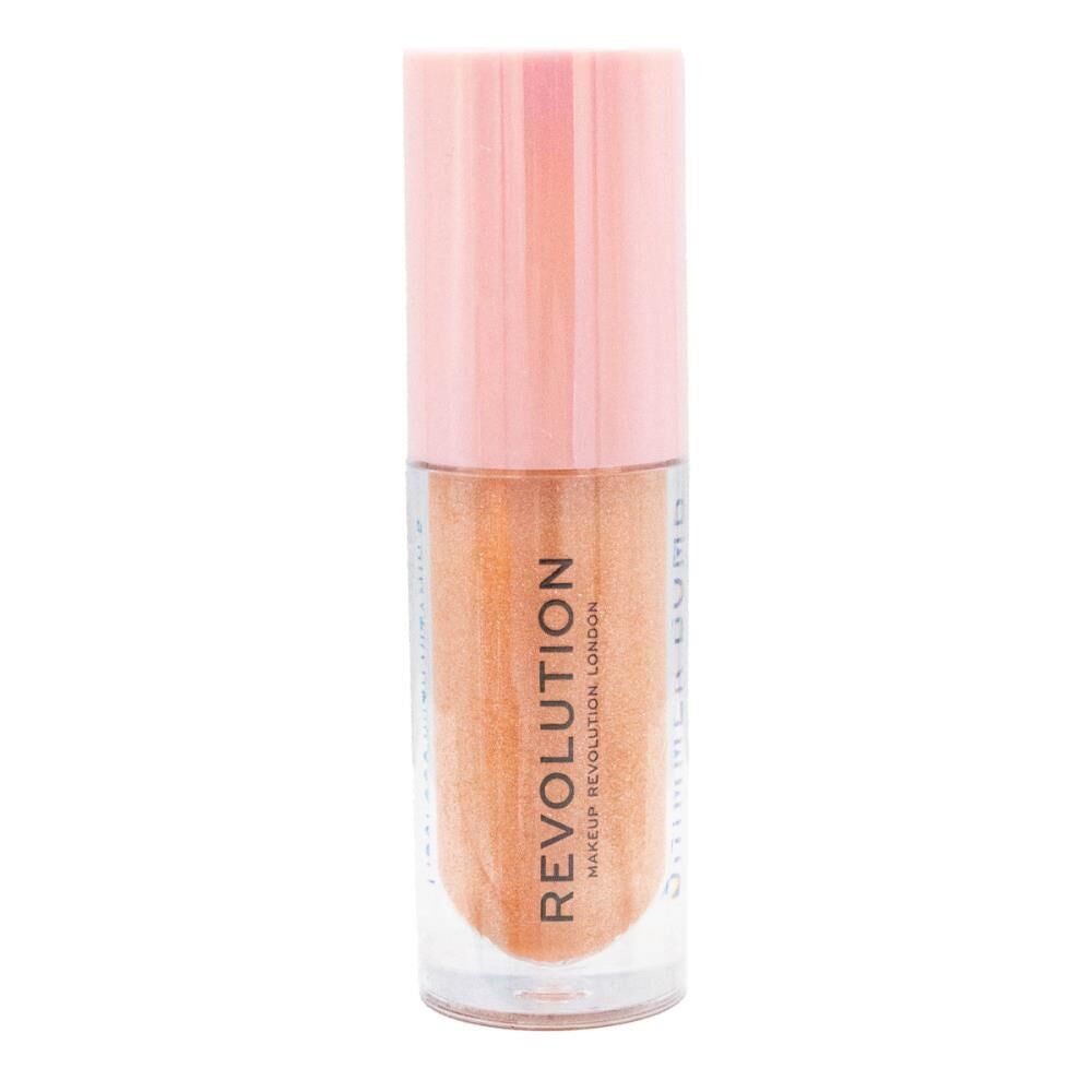 3PK Revolution Liquid Lip Gloss Shimmer Bomb 4.5ml Starlight Glossy Makeup