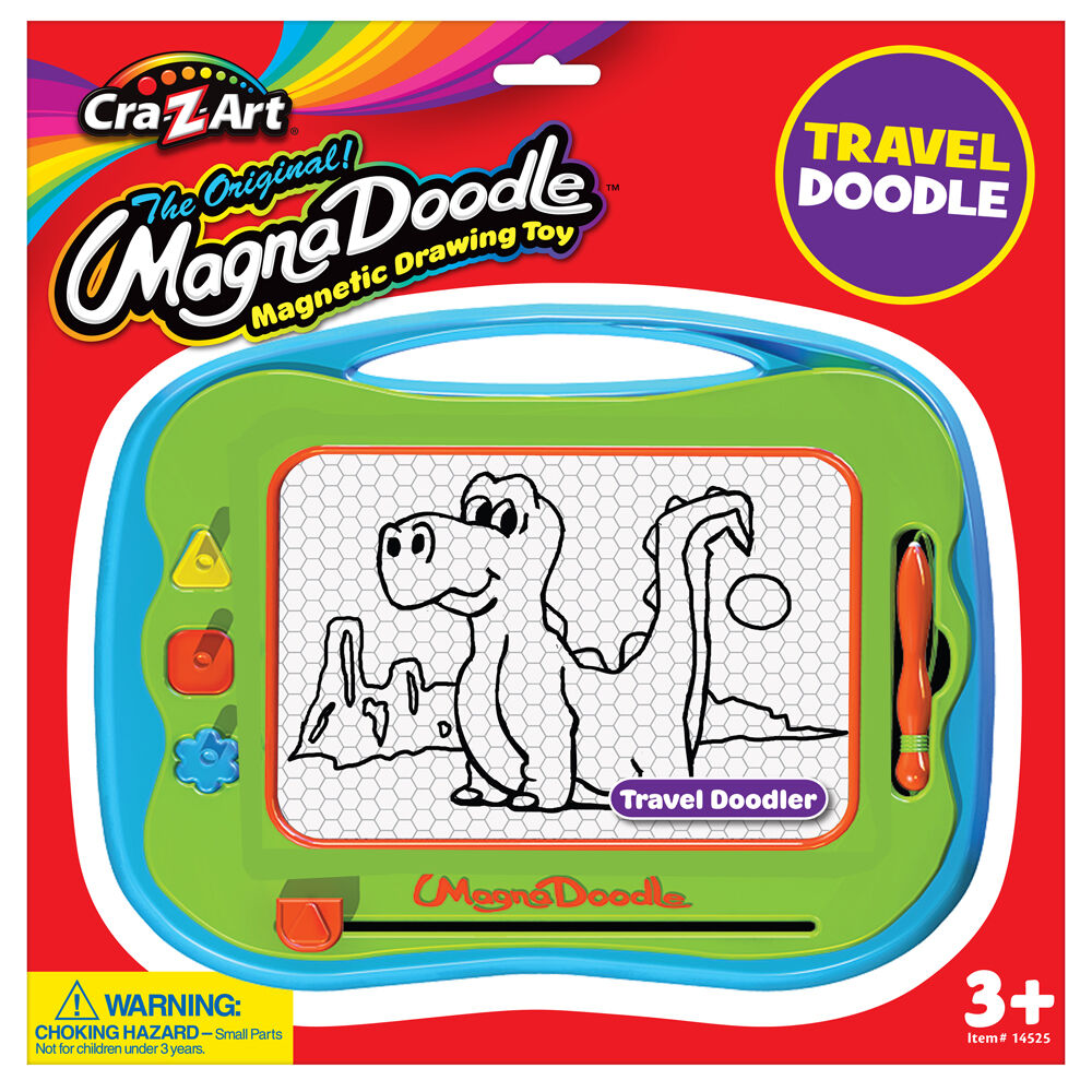Cra-Z-Art Stationery Magna Doodle Travel Kids Magnetic Drawing Board 3y+