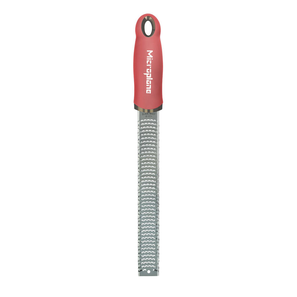 Microplane Premium Zester/Grater Stainless Steel Lipstick Pink