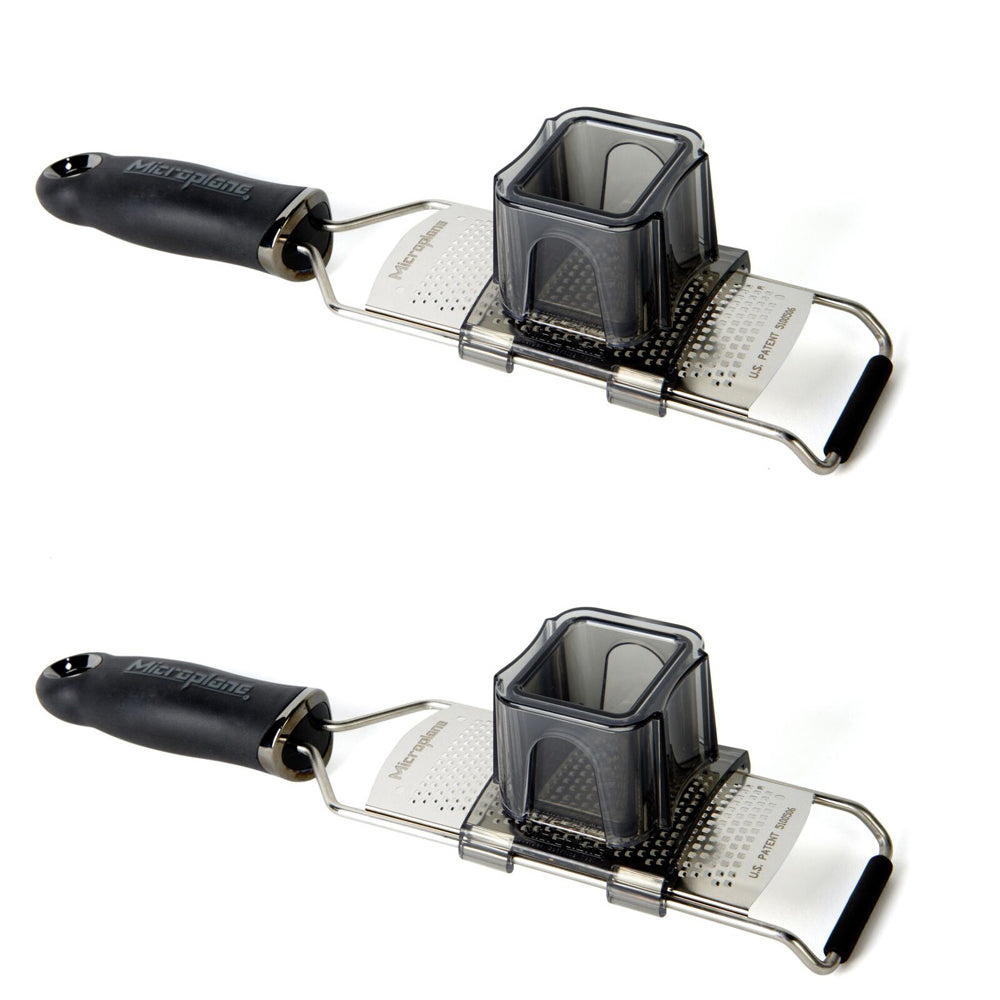 2x Microplane Slider Attachment For Gourmet Series - Black