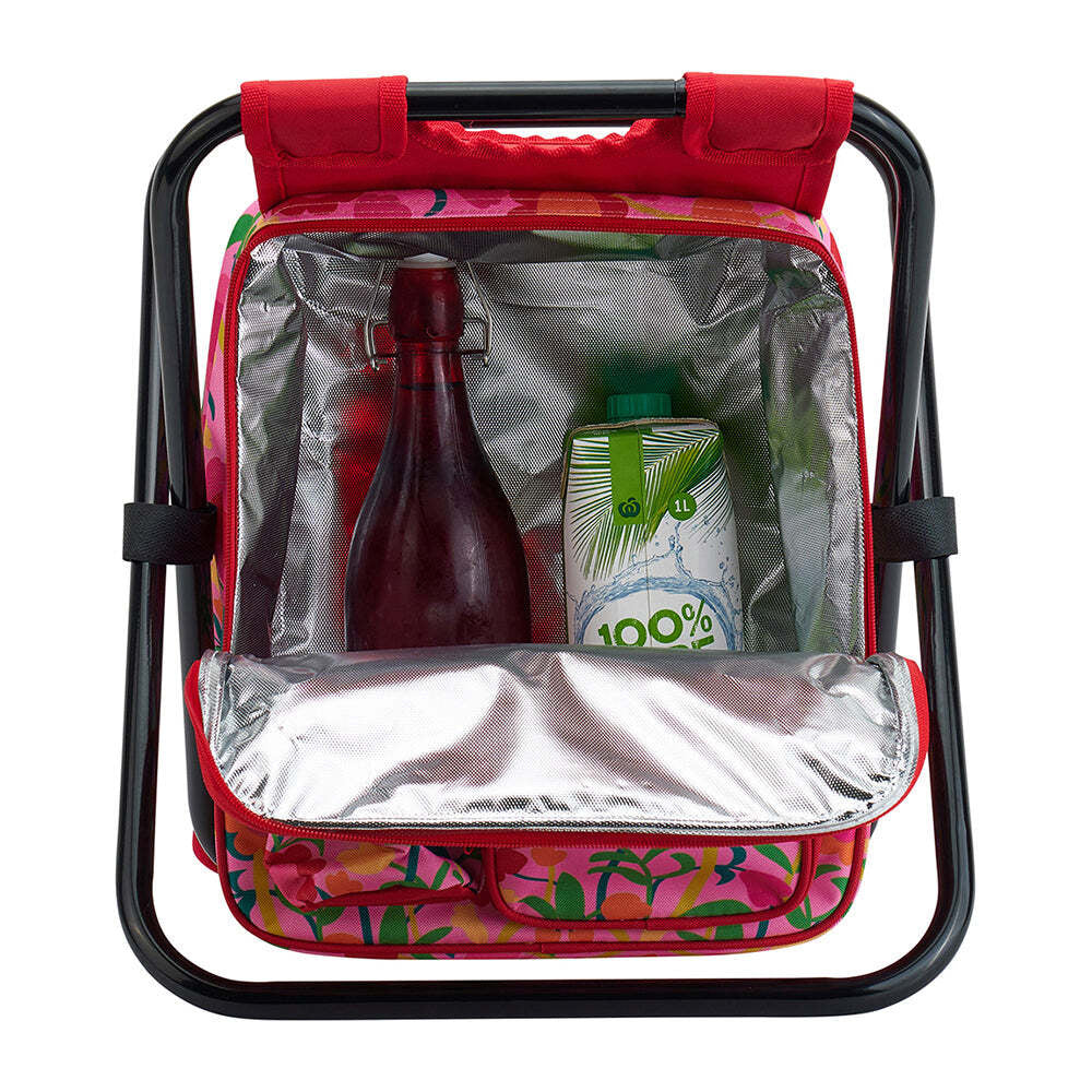 2PK Annabel Trends Picnic Cooler Chair w/ Insulated Bag - Hibiscus
