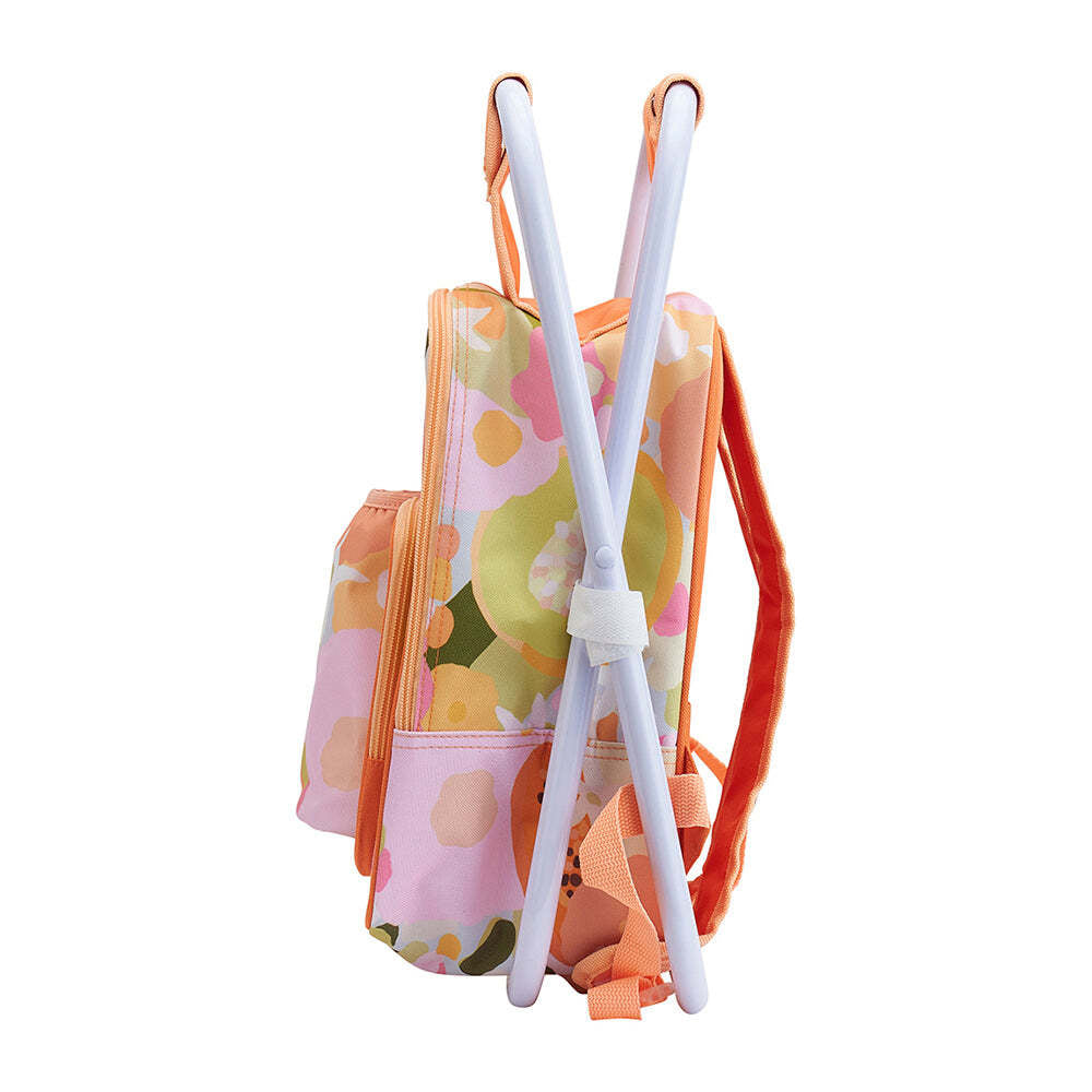 2PK Annabel Trends Picnic Cooler Chair w/ Insulated Bag - Tutti Fruitti