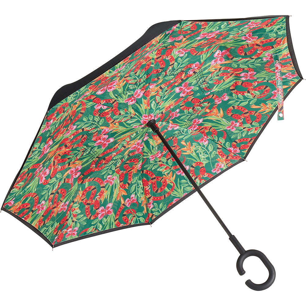 2PK Annabel Trends Reverse Umbrella Inverted 81x10cm - Jungle Snake
