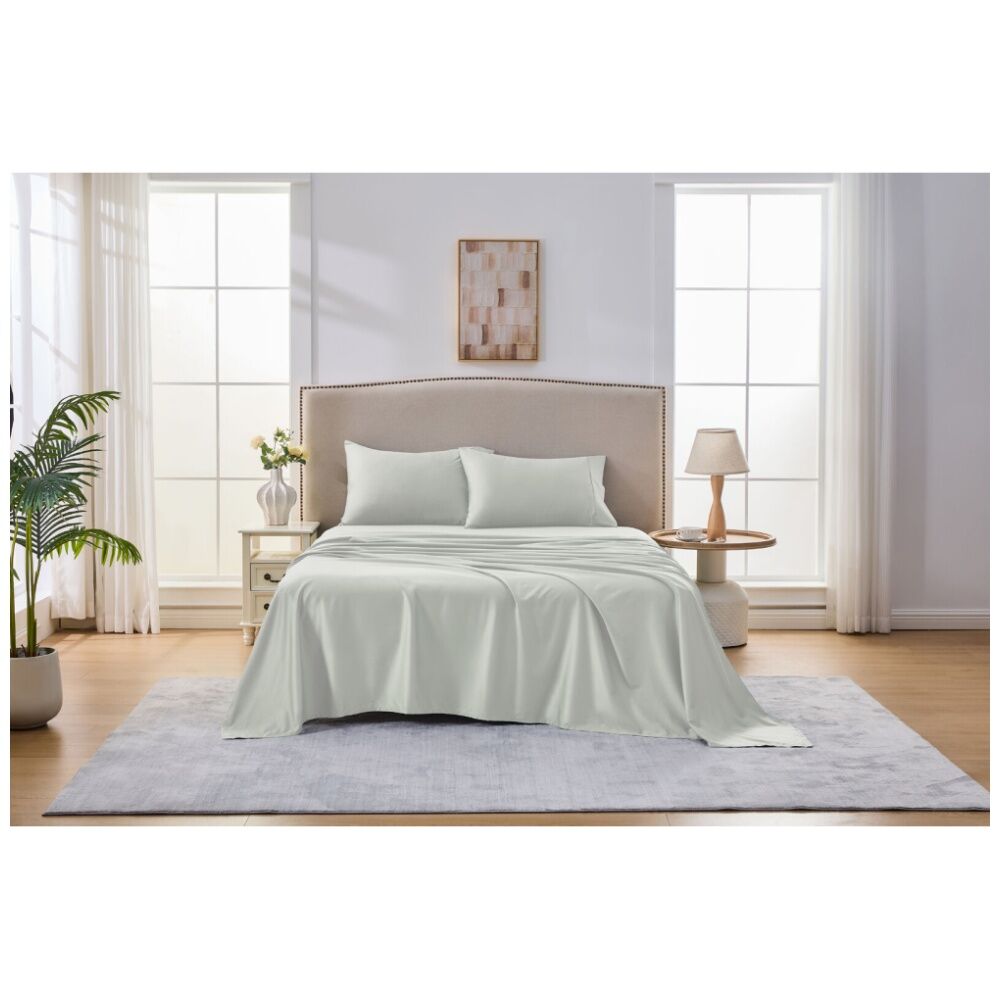 Grosvenor House 500TC Egyptian Cotton Sheet Set W/ Pillowcase Taupe