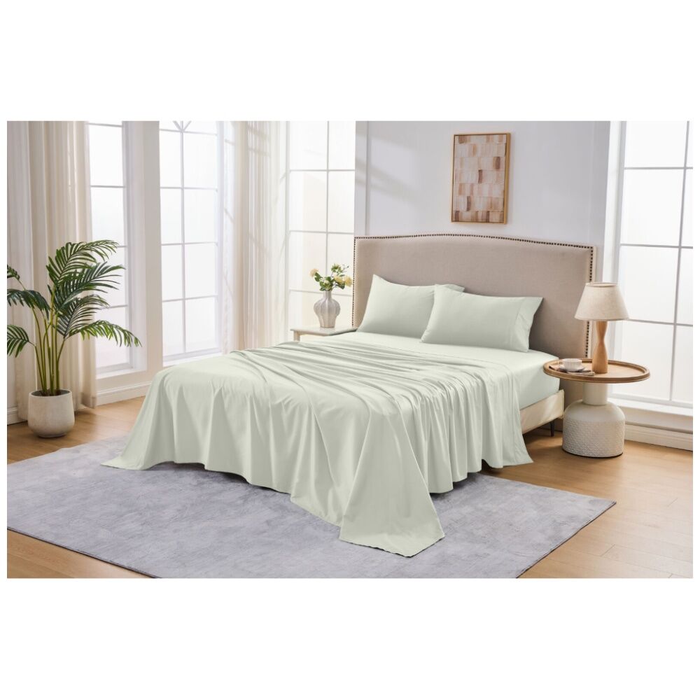 Grosvenor House 500TC Egyptian Cotton Sheet Set W/ Pillowcase Taupe