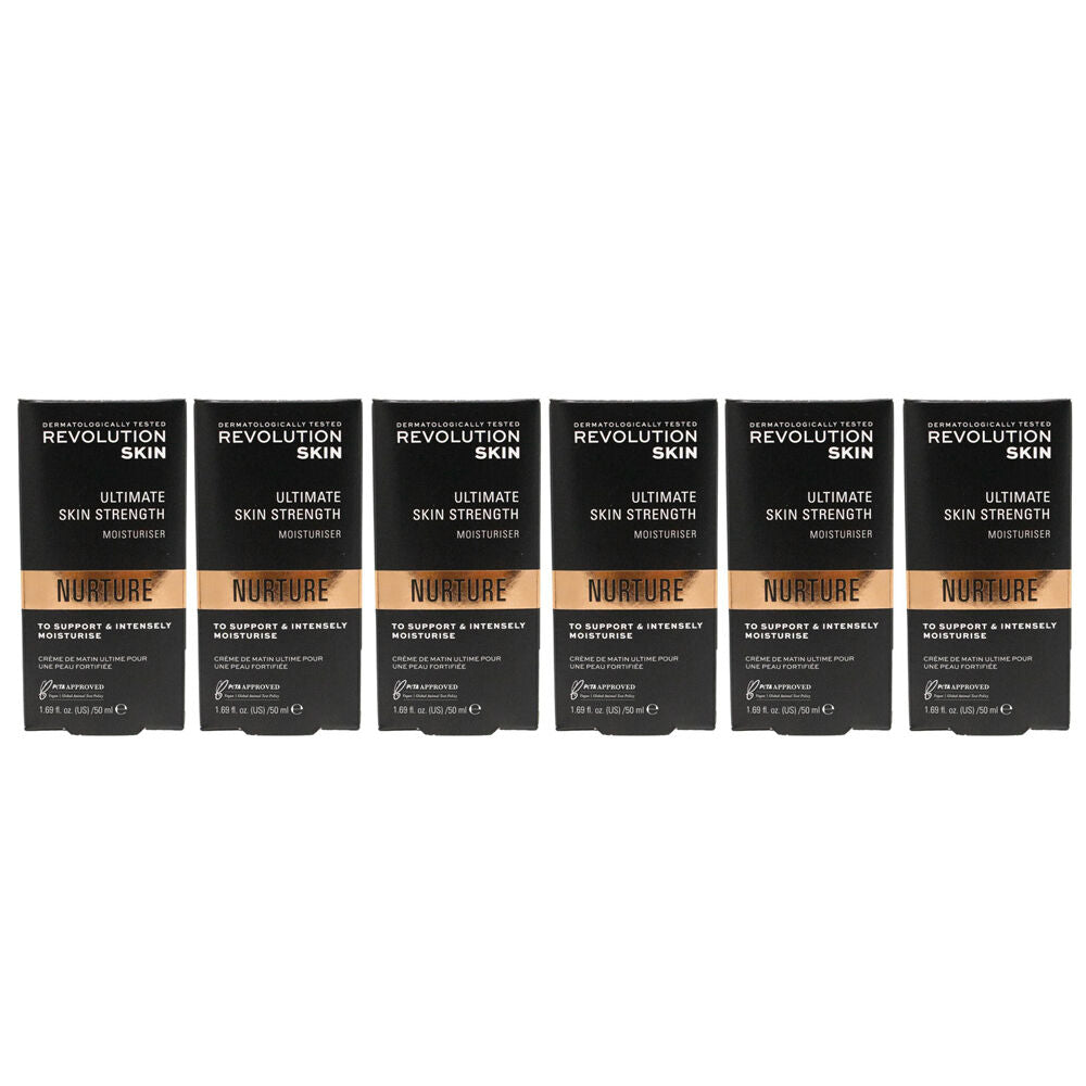 6PK Revolution Skin Moisturiser Ultimate Strength Nurture 50ml Face Cream