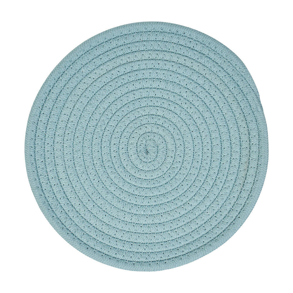 4PK Annabel Trends Rope Trivet Round 20cm Large - Sage